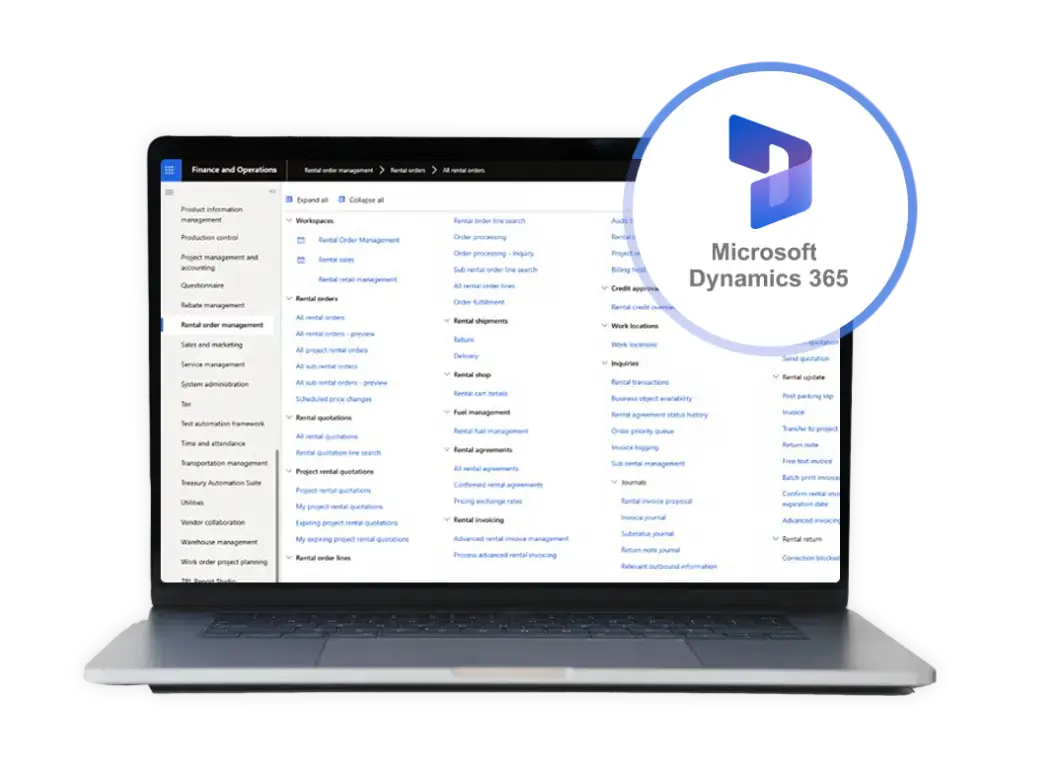 Transforming Rental Operations with D365 Interface