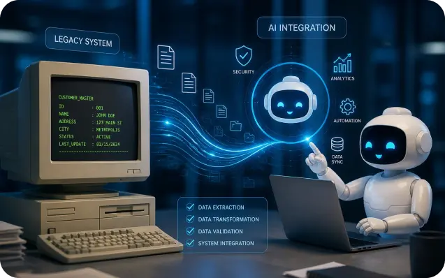 Application Modernization & AI Integration for Legacy Systems Image